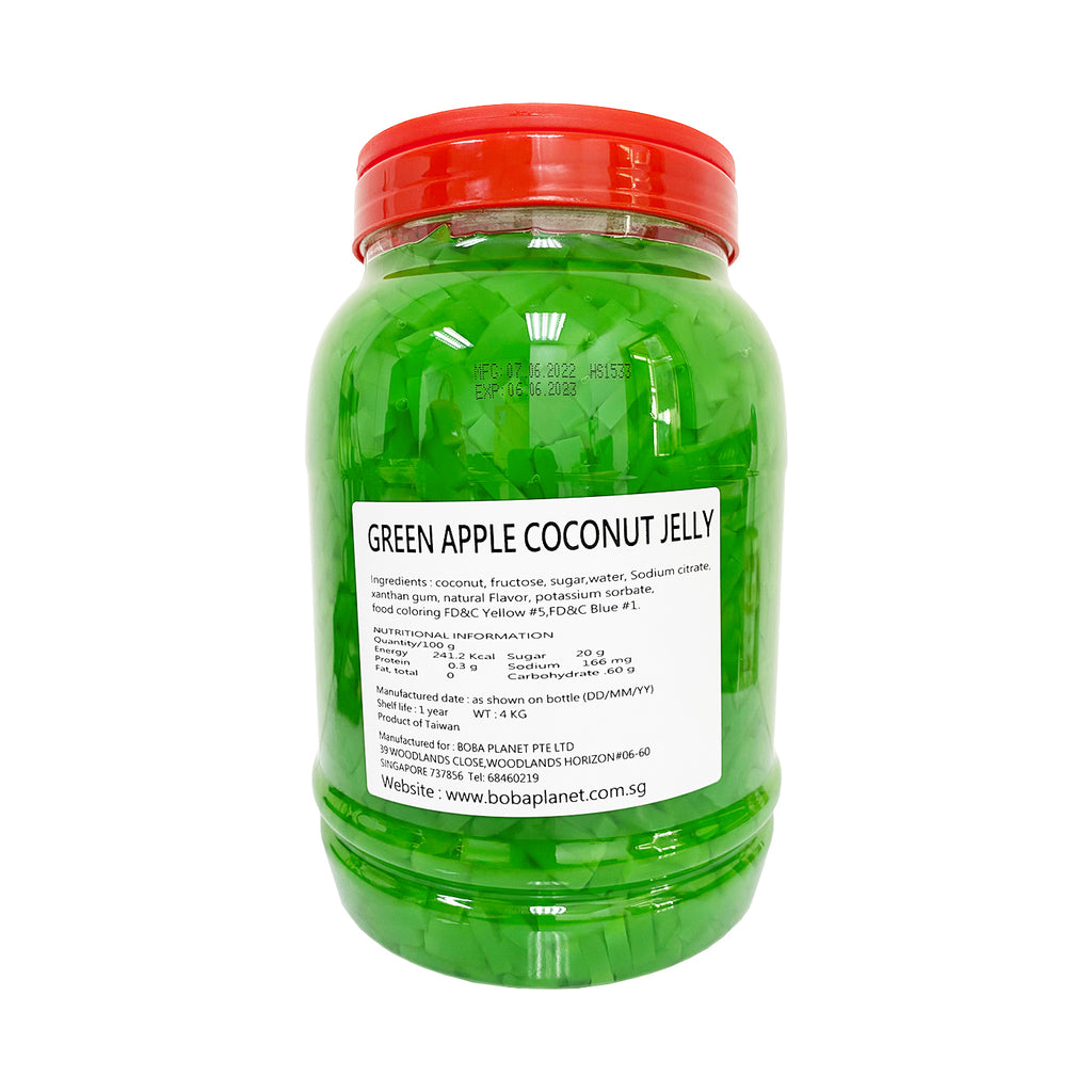 Green Apple Coconut Jelly